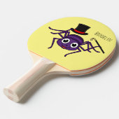 Raquette De Ping Pong Cute Spider dans le top a un dessin animé (Devant Angle)