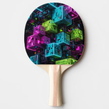 Cyan Magenta Lime Cyberpunk | Extrêmement 3D