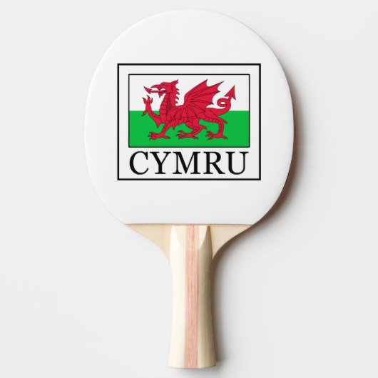 Raquette De Ping Pong Cymru (Devant)