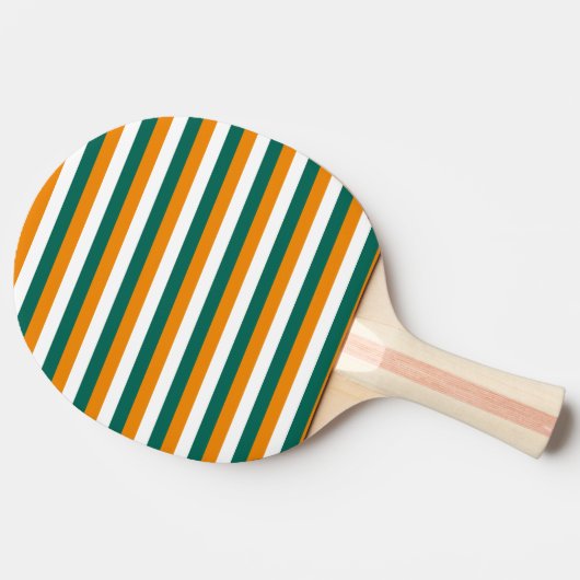 Raquette De Ping Pong Cyprus flag stripes country symbol pattern lines (Côté)