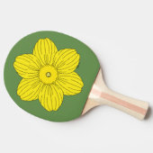 Raquette De Ping Pong Daffodique héraldique (Côté)
