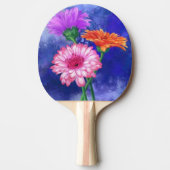 Raquette De Ping Pong Daisy Gerbera Ping Pong Paddle (Devant)