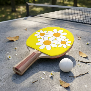 Raquette De Ping Pong Daisy Lumineuse et Audacieuse