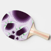 Raquette De Ping Pong Dans la nuance de couleur Violet (Côté)