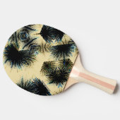 Raquette De Ping Pong Dans l'ombre de la couleur beige (Côté)