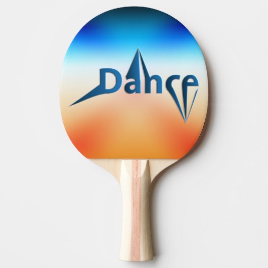 Raquette De Ping Pong Danse (Devant)