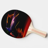 Raquette De Ping Pong danse de voiture violette (Côté)