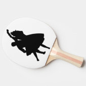 RAQUETTE DE PING PONG DANSEURS DE SILHOUETTE (Côté)