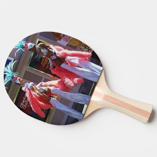 Raquette De Ping Pong Danseuses sur pilotis Ping Paddle (Côté)