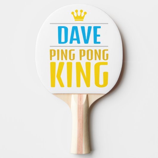 Raquette De Ping Pong Dave (Devant)