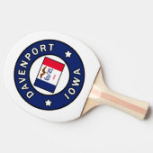Raquette De Ping Pong Davenport Iowa (Côté)