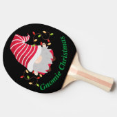 Raquette de ping pong de Noël Gnomie (Côté)