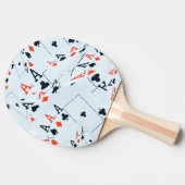 Raquette De Ping Pong "Deck of Destiny : Layered Aces in a Poker Shuffle (Côté)