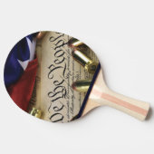 Raquette De Ping Pong Déclaration d'indépendance (Côté)