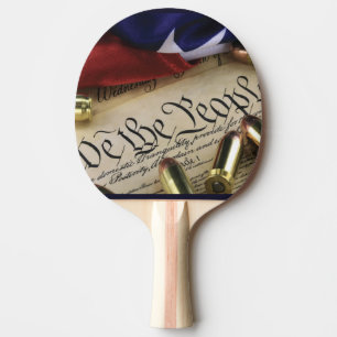 Raquette De Ping Pong Déclaration d'indépendance