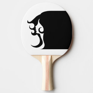 Raquette De Ping Pong Déco Mod Femme Ping Pong Paddle