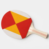 Raquette De Ping Pong Décoratif Géométrique (Côté)