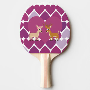 Raquette De Ping Pong Deer Love