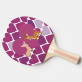 Raquette De Ping Pong Deer Love (Côté)