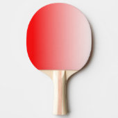 Raquette De Ping Pong Dégradé rouge et blanc | (Devant)