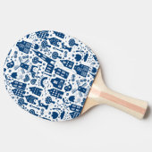 Raquette De Ping Pong Delft Blue (Côté)