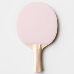 Raquette De Ping Pong Délicat couleur unie rose pâle