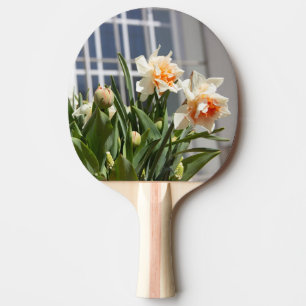 Raquette De Ping Pong Délicat mignon daffodils printemps