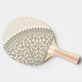 Raquette De Ping Pong Dentelle Arabe de style (Côté)