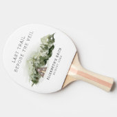 Raquette De Ping Pong Dernier sentier avant le week-end de Bachelorette (Côté)