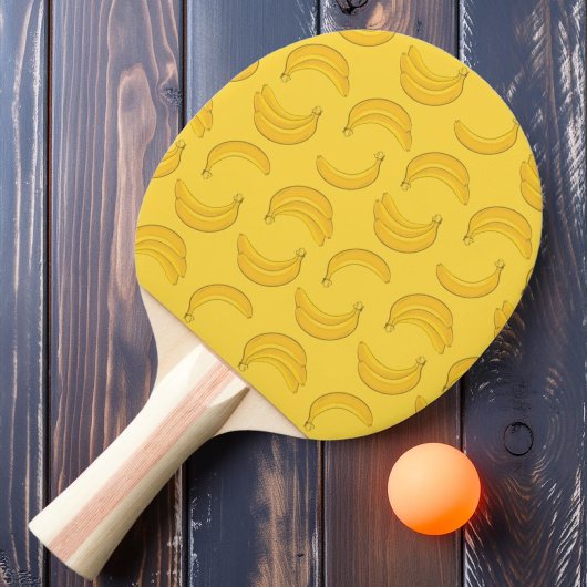 Raquette De Ping Pong Des bananes sur