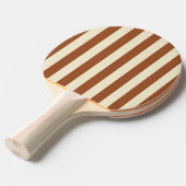 Raquette De Ping Pong Desert Sun Polo Striping et Solide (Devant Angle)