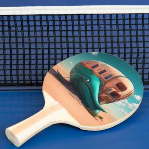 Raquette De Ping Pong Desert whale house