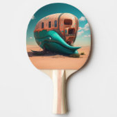 Raquette De Ping Pong Desert whale house (Devant)