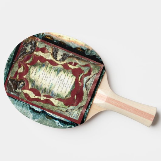 Raquette De Ping Pong Désespoir éternel (Côté)