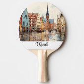 Raquette De Ping Pong Design artistique avec une touche d'Allemagne (Devant)