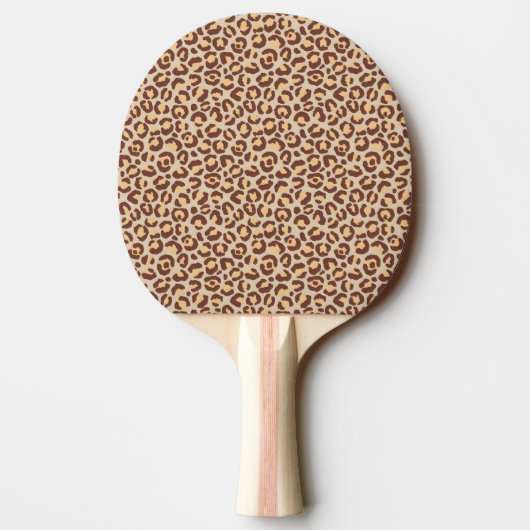 Raquette De Ping Pong Design classique série Leopard 1 (Dos)