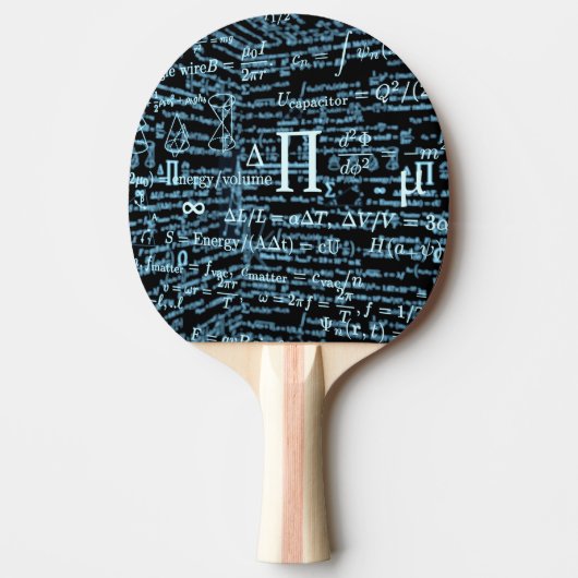 Raquette De Ping Pong Design d'algèbre (Devant)