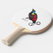 Raquette De Ping Pong dessin animé du manucode de Wilson (Devant Angle)