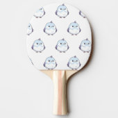 Raquette De Ping Pong Dessin d'oiseau Cute Kawaii Chubby - adorable Past (Dos)