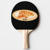 Raquette De Ping Pong Dessin du Croissant (Dos)