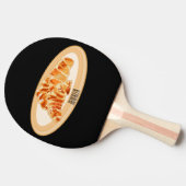 Raquette De Ping Pong Dessin du Croissant (Côté)