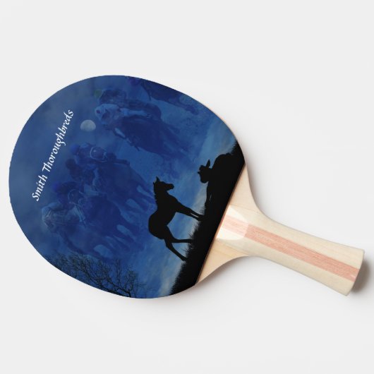 Raquette De Ping Pong Deux Pieds De Hippocampe Thoroughbred Ping Paddle (Côté)
