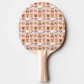 Raquette De Ping Pong Diggity Do Chien (Dos)
