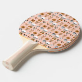 Raquette De Ping Pong Diggity Do Chien (Devant Angle)