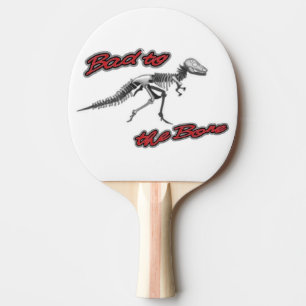 Raquette De Ping Pong Dino désosse le mauvais à l'os