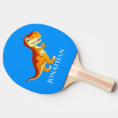 Raquette De Ping Pong Dinosaur T Rex BLUE BOI (Côté)