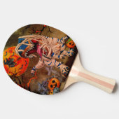 Raquette De Ping Pong Dinosaur T Rex Halloween (Côté)