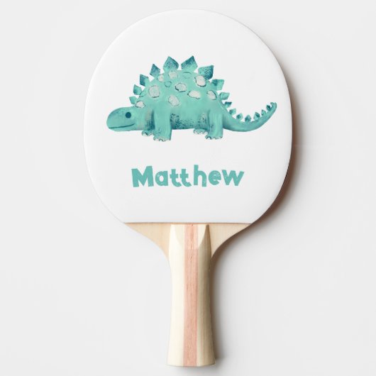 Raquette De Ping Pong Dinosaure (Devant)