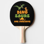 Raquette De Ping Pong Dinosaures (Dos)