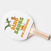 Raquette De Ping Pong Dinosaures (Côté)